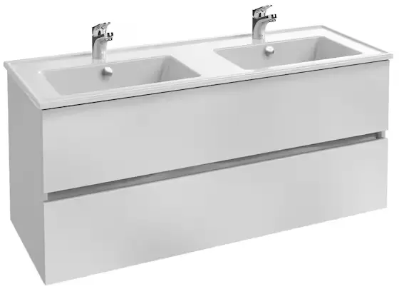MEUBLE SOUS PLAN VASQUE TOLBIAC L120 2T BLANC   Jacob Delafon