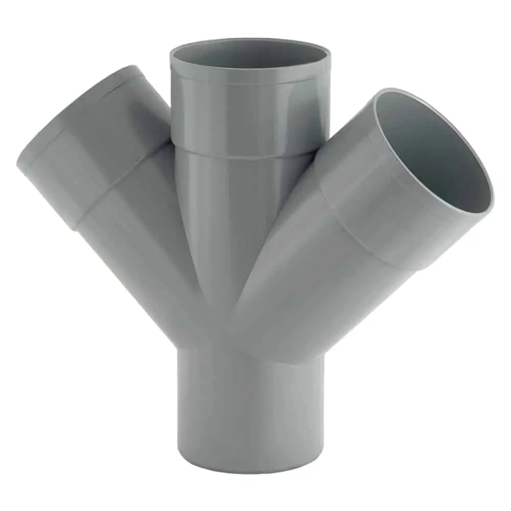 PVC Culotte Double Parallele 45° MF D100