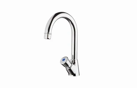 Robinet temporisé lavabo Col de Cygne Bec Fixe                                  909100 MCM