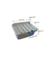 POSTE D'EAU  L 550 x P 390 x H 230  mm+Grille+Vidage                     REF (PE)