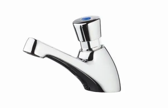 Robinet temporisé lavabo avec réglage tempo 8/12 secondes       Debit 2/4/Litres                                                           900100 MCM