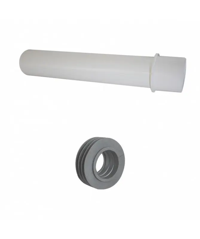 Tube liaison réservoir-cuvette D40 L280 mm+joint  40/55 