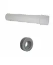 Tube liaison réservoir-cuvette D40 L280 mm+joint  40/55 