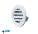 GRILLE D'AERATION RONDE D100 mm+Grille moustiquaire           à Clipser  TET10RB