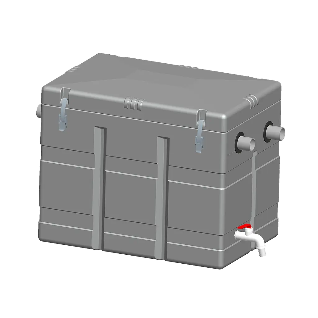 BAC A GRAISSE SOUS PLONGE/EVIER 80Litres