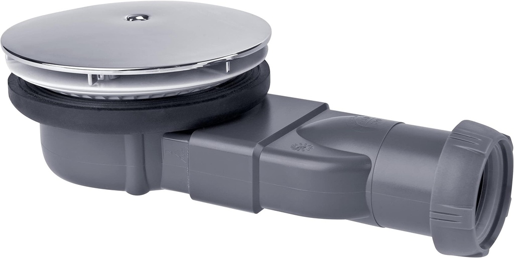 BONDE DE DOUCHE SLIM AVEC SIPHON D40/43 RECEVEUR EN GRES OU SYNTHESE    30718661