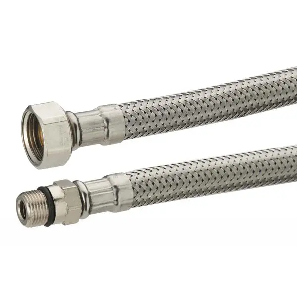 FLEXIBLE INOX F 3/8x M10/100 L300 DN8 (lot de 2)