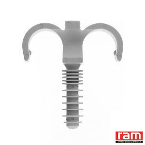 COLLIER FIXATUB DOUBLE D25 GRIS U.