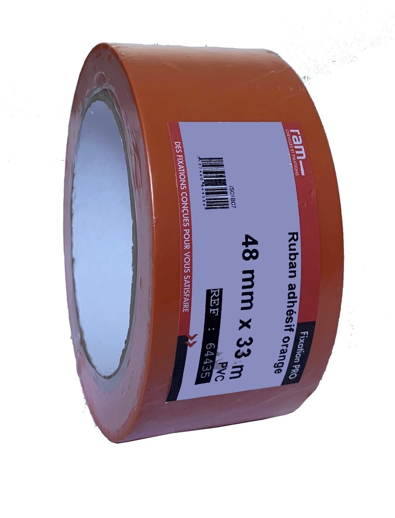 RUBAN PVC ORANGE  48mmX33M