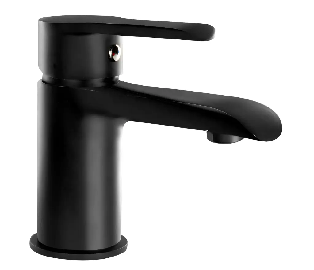 KRAMER MIT LAVABO KING NOIR +VIDAGE ABS, tirette et flexibles 