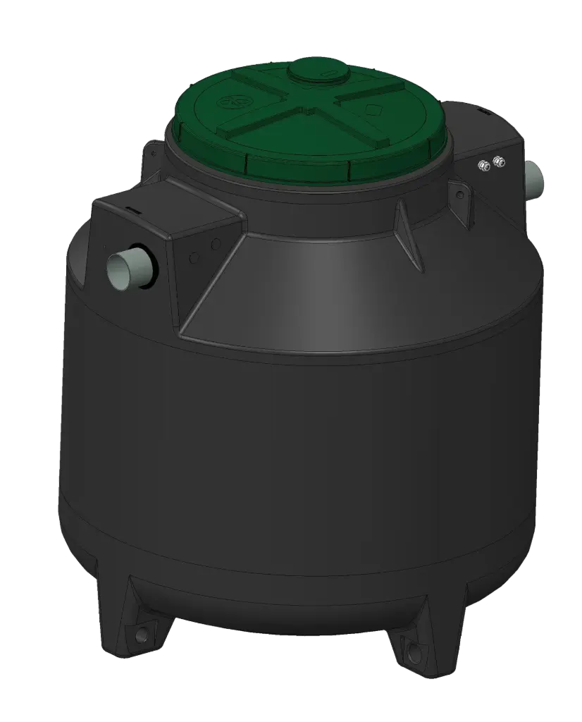 Séparateur graisses + déb en PE taille 3 SIMOP