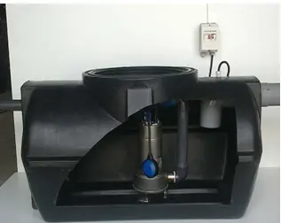 Poste de refoulement 200 L 1 pompe RIGHT100MA avec RH502