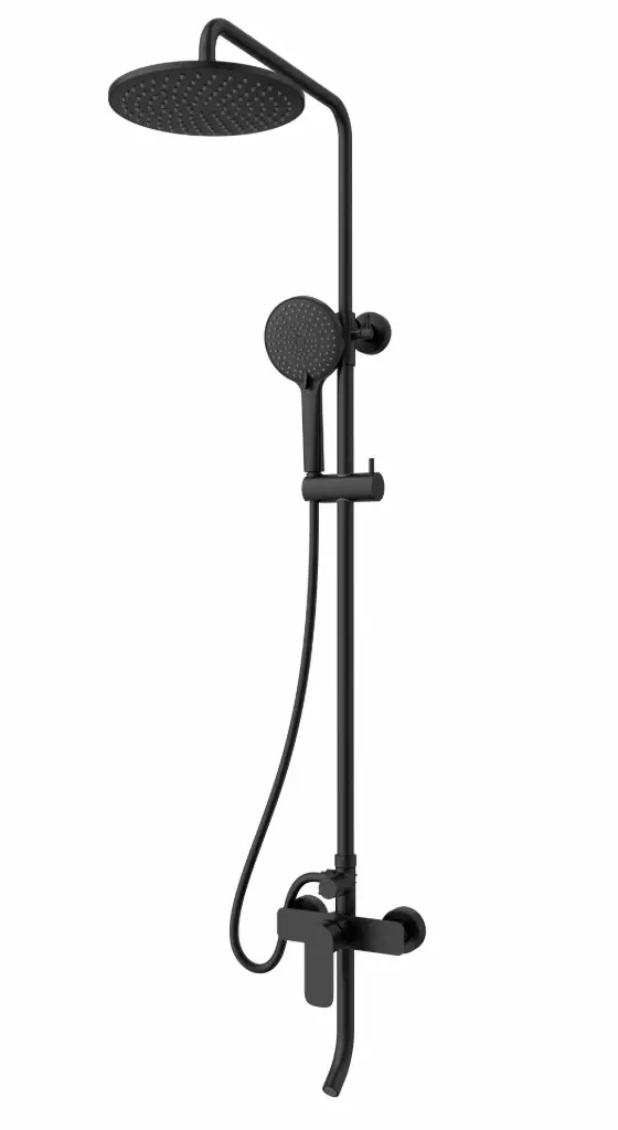 COLONNE DE DOUCHE ELEGANT Noir mat