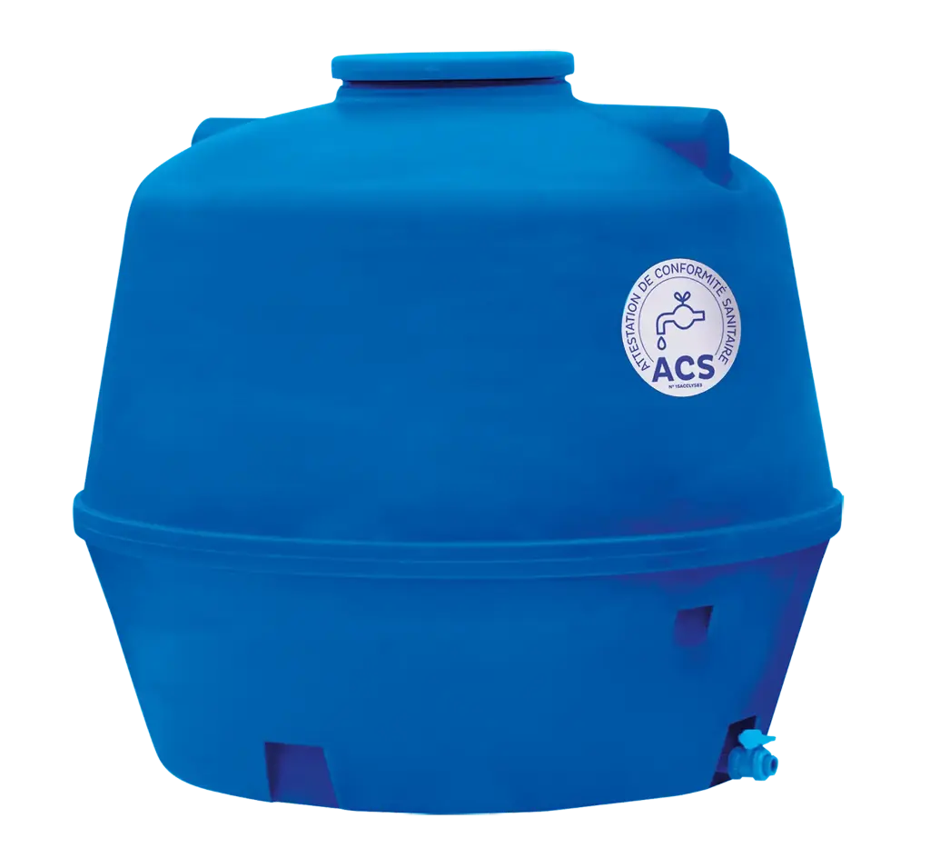 CITERNE 2200L H/SOL  VERTICALE ACS