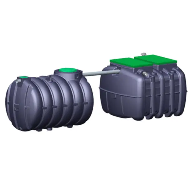 FILIERE BIONUT 10 EH-SB+FOSSE 10M3 COMPACT Sortie Basse