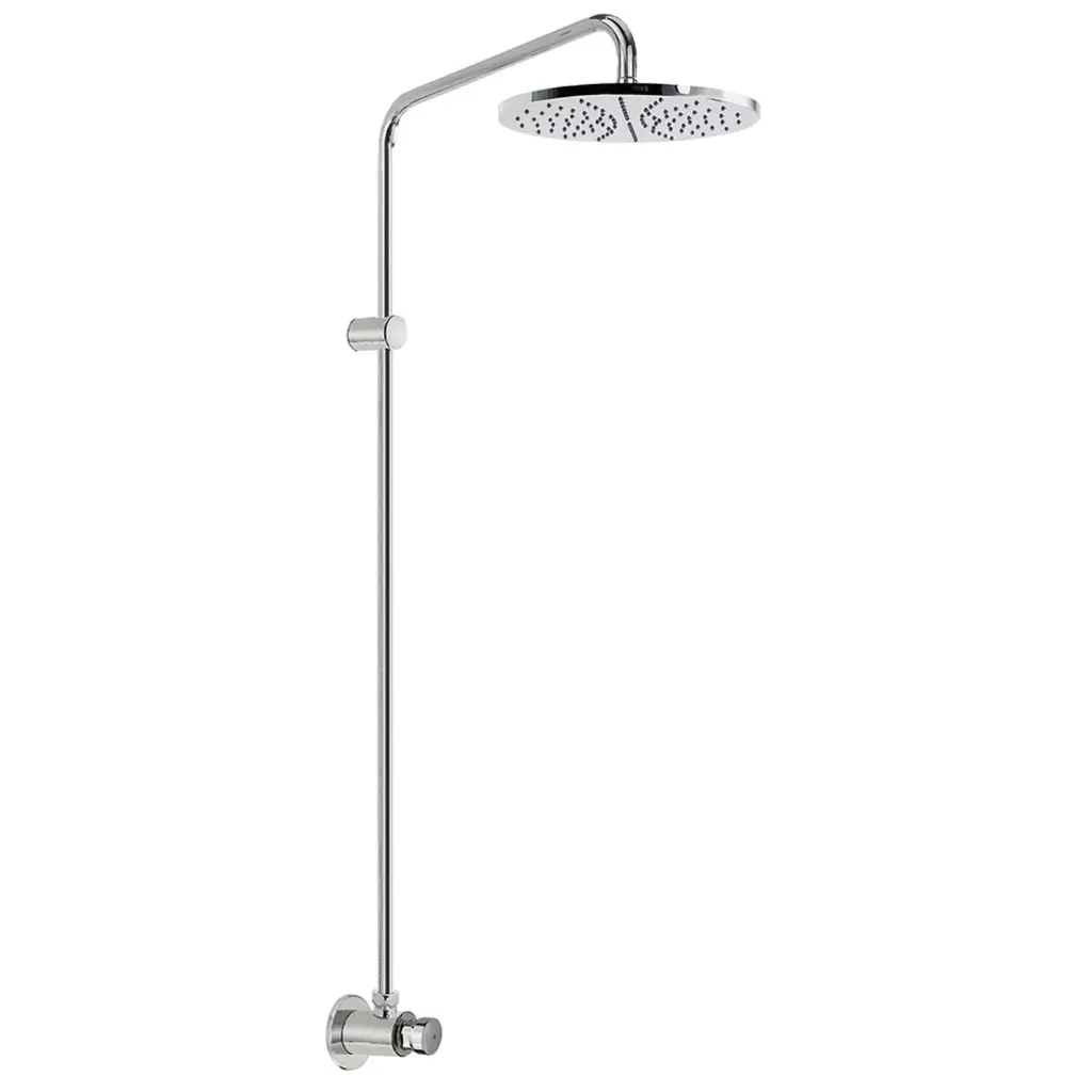 COLONNE DE DOUCHE PISCINE Temporisée Pomme Ø250 mm 1299601 TRES