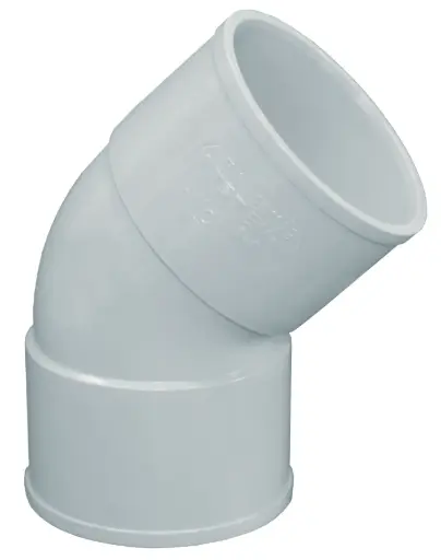 PVC COUDE 45° FF