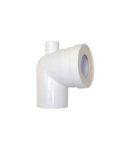 [105PCMA] PIPE COUDEE D100 M+PIQUAGE D40F L150 PCMA