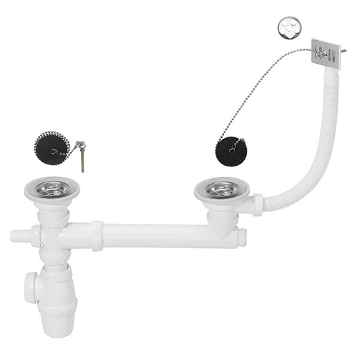 [001849] VIDAGE EVIER D60 2 BACS BONDE A BOUCHON TP (30724005)    