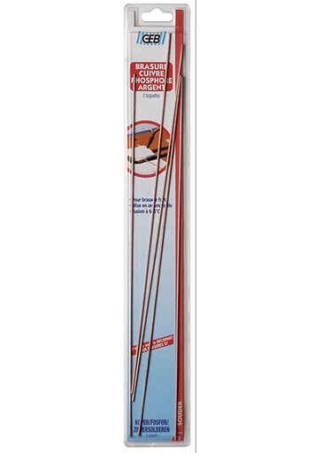 [001330] GEB BRASURE PHOSPHORE 5 Baguettes (Cuivre)