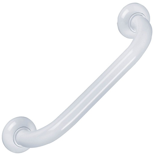 [001543] PELLET BARRE 400 mm DROITE BLANC ALU D30