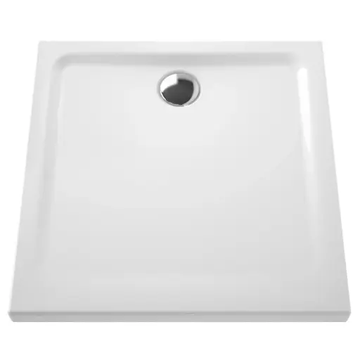 [001868] VITRA RECEVEUR 80x80x5,5 Blanc AD PN24