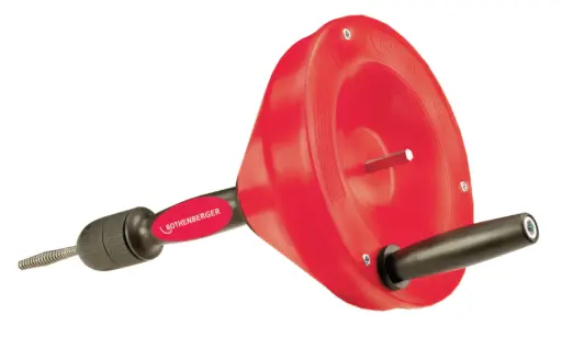[001240] DEBOUCHEUR AVEC FLEXIBLE 8MM LONG. 7,5M ROSPI 8 H+E ROTHENBERGER