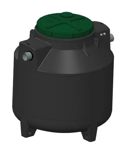 [001786] Séparateur graisses + déb en PE taille 2 SIMOP