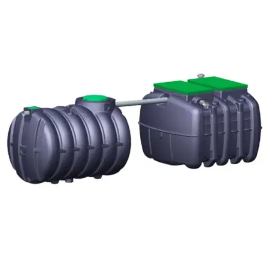 [002010] FILIERE BIONUT 10 EH-SB+FOSSE 10M3 COMPACT Sortie Basse