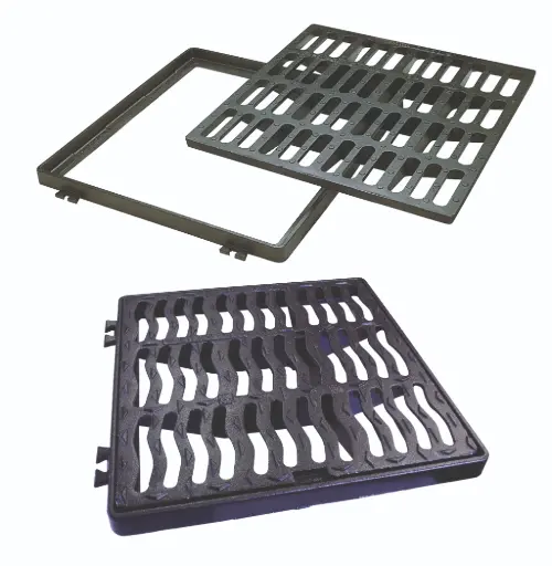 [GRP40] GRILLE PLATE .40x40  C250 PMR Cadre Standard