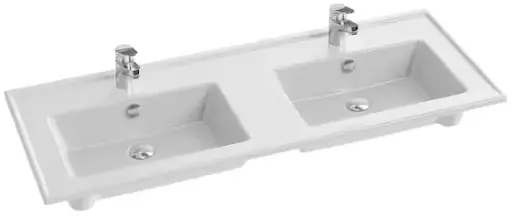 [002178] PLAN VASQUE Tolbiac 121x46cm 2 Cuv Jacob Delafon