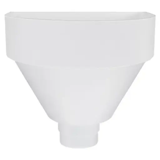 [002190] BOITE A EAU RONDE BLANCHE D80/100