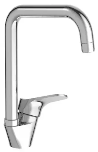 [002225] MITIGEUR EVIER BRIVE BEC TUBE ORIENTABLE Jacob Delafon