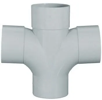 [002242] PVC Culotte Double Parallele 87° MF D100
