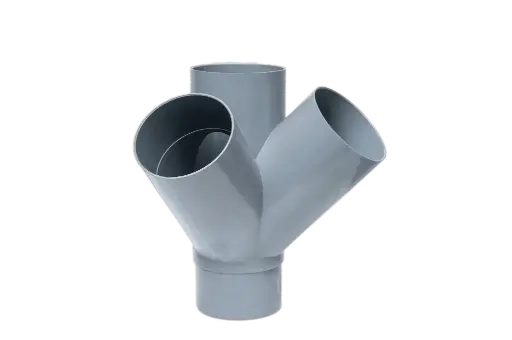 [002248] PVC Culotte Double Equerre 45°MF D100