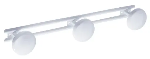 [002355] PATERE 3 TETES, ACIER EPOXY BLANC-ECO                               PELLET 841903