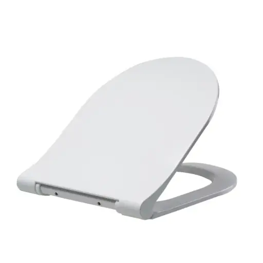 [002382] ABATTANT BLANC SAMARA Forme "D"                                            DESCENTE RETENUE-DECLIPSABLE