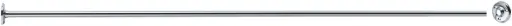 [002471] PORTE RIDEAUX DROIT 1200 MM, LAITON CHROMÉ                                           PELLET