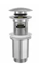 [002750] BONDE LAVABO CLICK-CLACK AVEC TROP PLEIN CHROME
